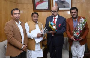राज्यपाल से स्वर्ण कला बोर्ड के गठन की मांग