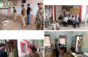 शातिर चोरों ने थाने के बगल में स्थित मुख्य डाकघर से की लाखों की चोरी