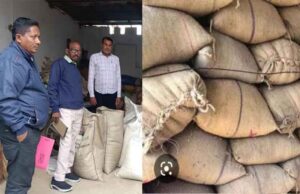 छत्तीसगढ़-सारंगढ़-बिलाईगढ़ में मंडी समिति की कार्रवाई, 2 दिनों में 80 क्विंटल अवैध धान जब्त