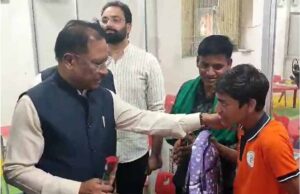 बलौदाबाजार में सीएम साय ने मानसिक रूप से कमजोर बच्चों से की मुलाकात