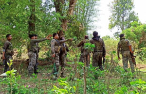 छत्तीसगढ़ में सुरक्षाबलों ने दो अलग मुठभेड़ में 30 नक्सली किए ढेर