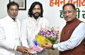 रायपुर : मुख्यमंत्री श्री विष्णुदेव साय ने विधायक गुरु खुशवंत साहेब को दी जन्मदिन की बधाई