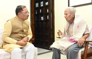 ज्ञानपीठ सम्मान की घोषणा पर मुख्यमंत्री साय ने सभी प्रदेशवासियों की तरफ से शुक्ल को दी बधाई