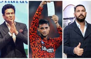 गुरु युवराज से लेकर तेंदुलकर तक ने शतकवीर अभिषेक को दी बधाई