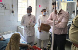 चिकित्सा अधिकारियों को घायल मरीजों को बेहतर उपचार मुहैया कराने के दिए निर्देश