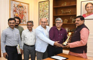 मुख्यमंत्री डॉ. यादव को प्रदान किया गया बेस्ट स्टेट फॉर प्रमोशन ऑफ स्पोर्ट्स अवार्ड