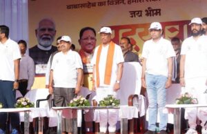 युवाओं के साथ ‘जय भीम पदयात्रा’ में शामिल हुए मुख्यमंत्री साय