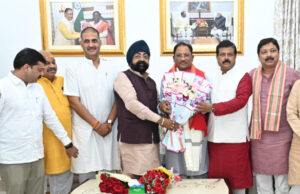 मुख्यमंत्री श्री साय से निगम तथा मंडल के नव नियुक्त अध्यक्षों ने की सौजन्य मुलाकात