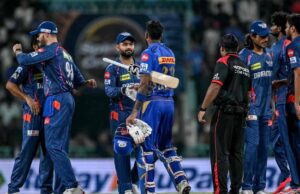 वानखेड़े में दिखेगी एक दूसरे से आगे निकलने की होड़, मुंबई और लखनऊ की नजरें प्लेऑफ पर