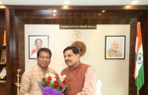 आष्टा विधायक श्री गोपालसिंह इंजीनियर ने मुख्यमंत्री डॉ मोहन यादव से की भेंट