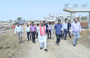 डिप्टी सीएम साव ने भारतमाला परियोजना के निर्माण का निरीक्षण कर बोले – एक्सप्रेसवे से छत्तीसगढ़ की जनता को होगा बड़ा लाभ