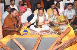 मुख्यमंत्री साय ने भगवान जगन्नाथ मंदिर की पूजा अर्चना कर प्रदेश की सुख समृद्धि और खुशहाली की कामना की