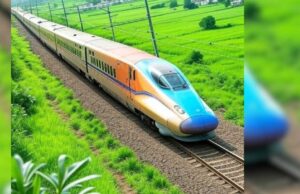 बुलेट ट्रेन के रास्ते का 300 KM का हिस्सा अब खंभों पर बन चुका, प्राकृतिक रोशनी के लिए स्काईलाइट भी