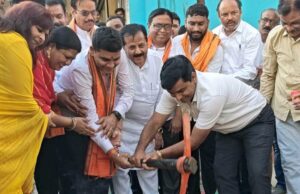 राजस्व मंत्री वर्मा बोले लोगों की समस्या सुनने व निराकरण करने का माध्यम है समाधान शिविर