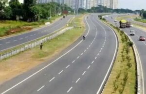 सिक्सलेन सड़क पर प्रशासन 10 करोड़ से 15 किलोमीटर के दायरे में 20 हजार से अधिक पौधे लगाएंगी