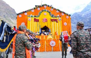 12 साल बाद श्री केदार सभा के सौजन्य से मंदाकिनी तट पर सायं कालीन गंगा आरती शुरू