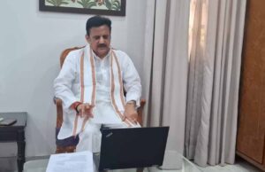राजेन्द्र शुक्ल ने रीवा से वर्चुअल माध्यम से राज्यभर के स्वास्थ्य अमले को तंबाकू नियंत्रण की शपथ दिलाई