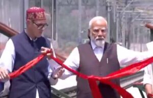पीएम मोदी ने चिनाब रेलवे ब्रिज का किया उद्घाटन, इसके आगे एफिल टावर भी फेल