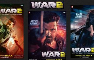 यशराज फिल्म्स की फिल्म वॉर 2 का ग्लोबल आइमैक्स रिलीज़ 14 अगस्त को, 50 दिन की उलटी गिनती नए पोस्टरों के साथ शुरू