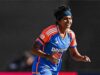 अपनी पहली ही टी20 सीरीज में श्री चरणी ने बनाया अनूठा रिकॉर्ड