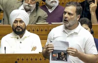 संसद में फिर गरमाया माहौल: राहुल की स्पीच के दौरान हंगामा, स्पीकर तक पहुंचे पेपर