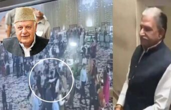 शादी समारोह में चली गोली से बाल-बाल बचे फारूक अब्दुल्ला, पुलिसकर्मियों की बहादुरी से टली बड़ी वारदात
