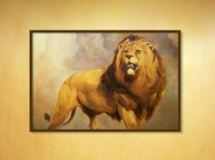 वास्तु शास्त्र की चेतावनी: शेर की तस्वीर से बढ़ सकता है तनाव और विवाद