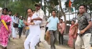 हुमायूं कबीर पर हमला, सुवेंदु सरकार को दौड़ाकर पीटा, बंगाल में जगह-जगह हिंसा की वारदातें