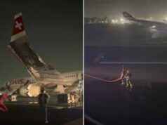 पायलट की सूझबूझ से बची 228 यात्रियों की जान, इमरजेंसी स्लाइड्स से सुरक्षित निकाले गए सभी यात्री