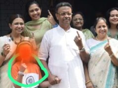 TMC नेता पर आरोप, नाबालिग से वोट डलवाने का मामला, अंगुली पर स्याही के निशान पर विरोध
