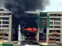 इंदिरापुरम हाईराइज में आग से हड़कंप: गौर ग्रीन एवेन्यू में 8 फ्लैट प्रभावित, दमकल की 20 गाड़ियां मौके पर