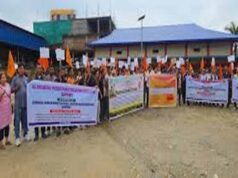 निजी परिवहन कर्मियों का प्रदर्शन तेज, Bharatiya Mazdoor Sangh की रैली में Geeta Soni का नेतृत्व; 21 सूत्रीय मांग पत्र सौंपा