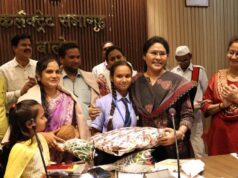 सेजेस कन्नेवाड़ा की हिमांशी को उज्ज्वल भविष्य की दी शुभकामनाएं