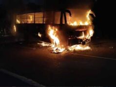 Gwalior में बड़ा हादसा टला, बस में आग लगने पर पुलिस की सूझबूझ से 16 जिंदगियां सुरक्षित