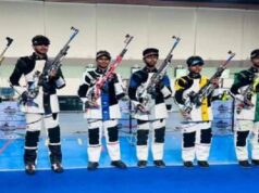 10 मीटर एयर राइफल मिक्स्ड टीम इवेंट में खिलाड़ियों ने दिखाया दम, शूटिंग चैंपियनशिप में रोमांचक मुकाबले