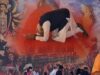 ब्रिगेड ग्राउंड में ऐतिहासिक शपथ समारोह, दुर्गा छवि और गेरुआ प्रतीकों से सजा मंच