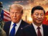 चीन दौरे के बाद चर्चा में Donald Trump का विमान, सोशल मीडिया पर चीनी सामान फेंकने का दावा