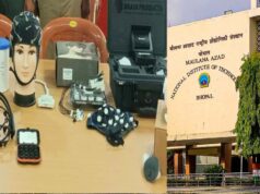 मैनिट के वैज्ञानिकों का कमाल, चार पैरों वाला क्वाड्रेट रोबोट और एडवांस ड्रोन तैयार