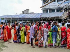 बंगाल में 15 केंद्रों पर री-पोलिंग जारी, सुबह 9 बजे तक 16.23% मतदान