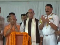 योगी-राजनाथ ने किया ‘नौसेना शौर्य वाटिका’ का शुभारंभ, INS गोमती बना मुख्य आकर्षण