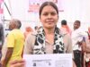 सुशासन तिहार: आवेदन के घंटे भर में कौशिल्या को मिला आयुष्मान कार्ड, चेहरे खिले