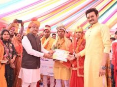 मुख्यमंत्री कन्या विवाह योजना: आज प्रदेशभर में 2300 से अधिक जोड़ों ने निभाई शादी