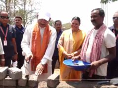CM साय का जमीनी जुड़ाव: चंदागढ़ में निर्माणाधीन घर में ईंट जोड़कर दिया प्रेरणा संदेश