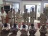 कॉम्बिंग गश्त में 2500 से अधिक पुलिसकर्मी मैदान में उतर