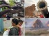 तेज आंधी से शिवपुरी में अफरा-तफरी, दीवार ढही, पांच घायल, छत पर खड़ी दो महिलाएं गिरीं