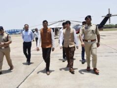 गर्मजोशी से हुआ वित्तमंत्री ओपी चौधरी का स्वागत, समर्थकों में दिखी खुशी