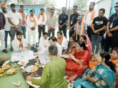 उद्योग मंत्री लखनलाल देवंागन के मुख्य आतिथ्य एवं महापौर मती संजूदेवी राजपूत की अध्यक्षता में किया गया इन विकास कार्यो का भूमिपूजन