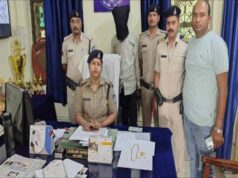 विगत दो सप्ताह में लगभग 21 लाख रूपये से अधिक की संपत्ति जब्त