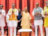 सीएम योगी का श्रमिकों के लिए मेगा प्लान: ग्रेटर नोएडा में अस्पताल, स्कूल और सुविधा केंद्र का शिलान्यास