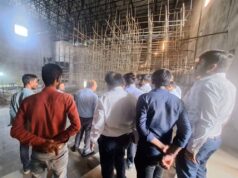 लोक निर्माण विभाग के सचिव ने निर्माणाधीन कार्यों का निरीक्षण कर कार्यों की प्रगति की समीक्षा की